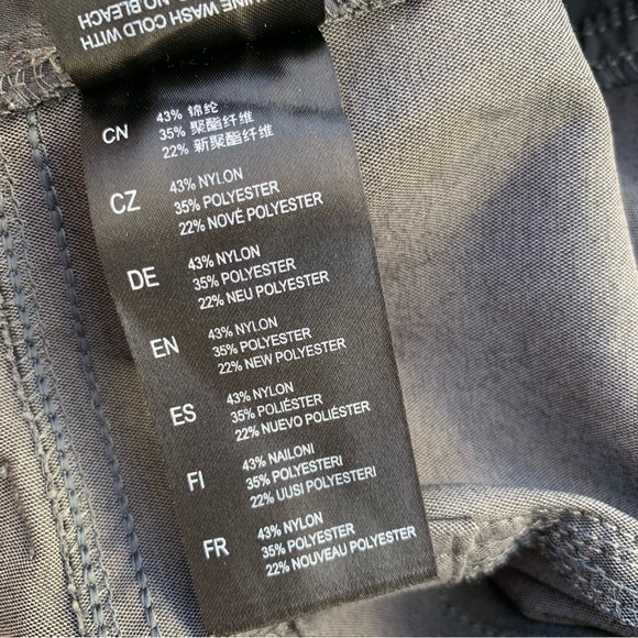 Kuhl Trekr Pant Womens 8 Gray Convertible Side Seam Cinch Ruched Hiking Outdoor - Picture 15 of 15